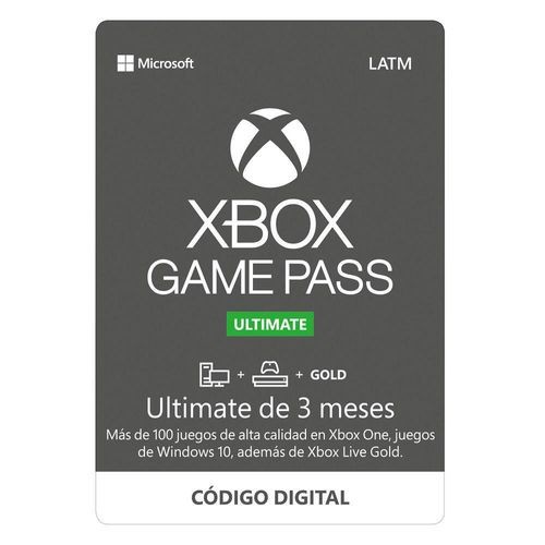 Xbox Game Pass Ultimate 3 Meses