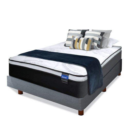 Colchon Dormez Ortopedico Onix Evolution Queen Size + Box